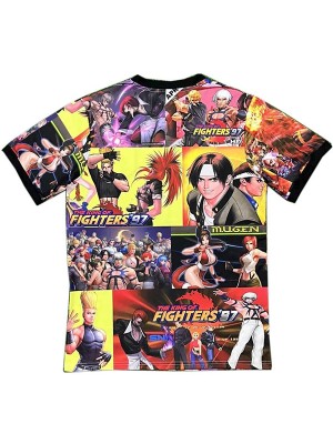 Japan 97 The King of Fighters maillot édition spéciale uniforme jaune kit de football d'entraînement pour hommes hauts chemise de sport 2024-2025